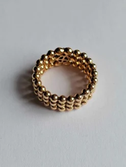 Bague Trésor Hulchi Belluni - Or rose et diamants