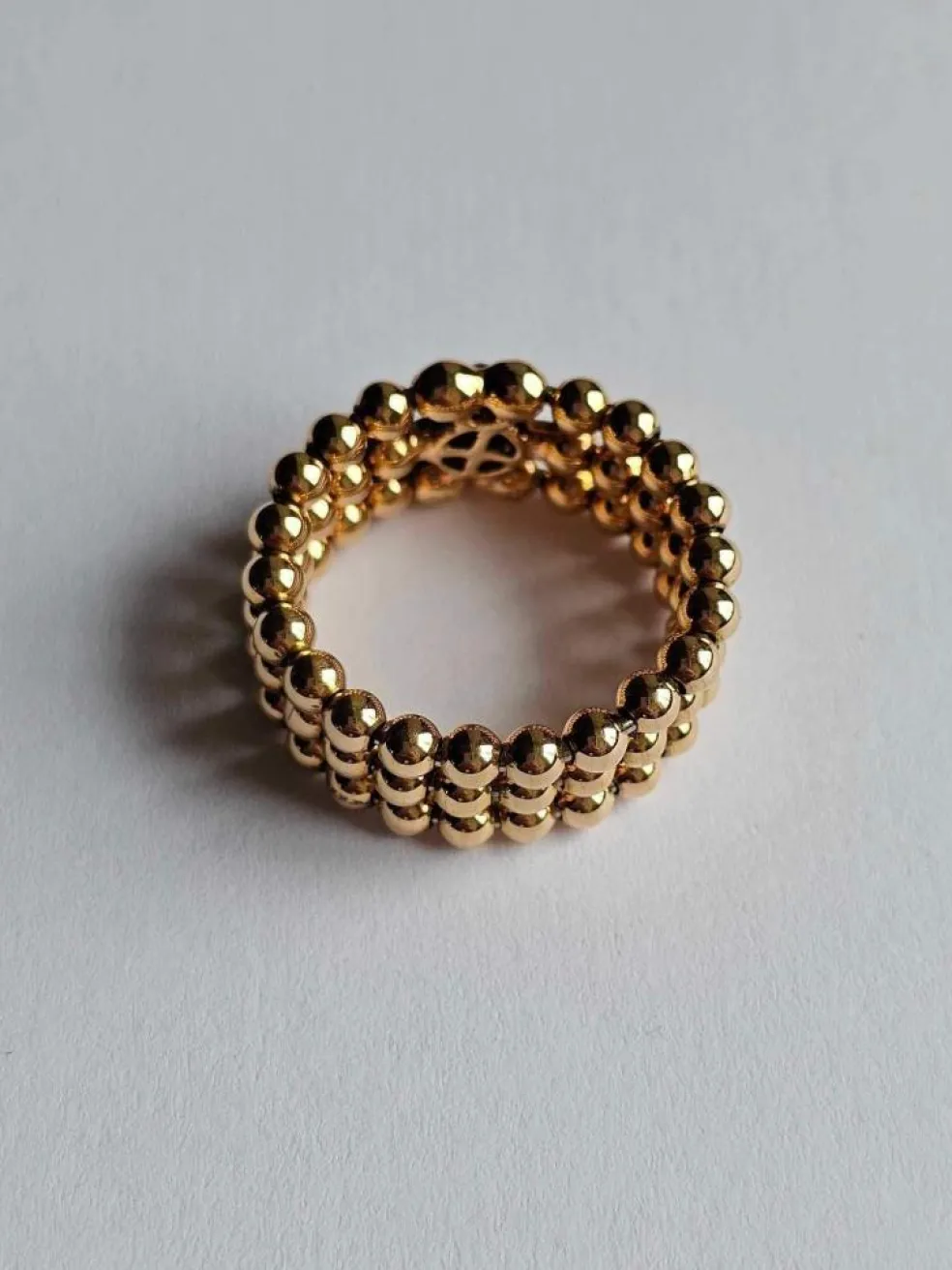 Bague Trésor Hulchi Belluni - Or rose et diamants