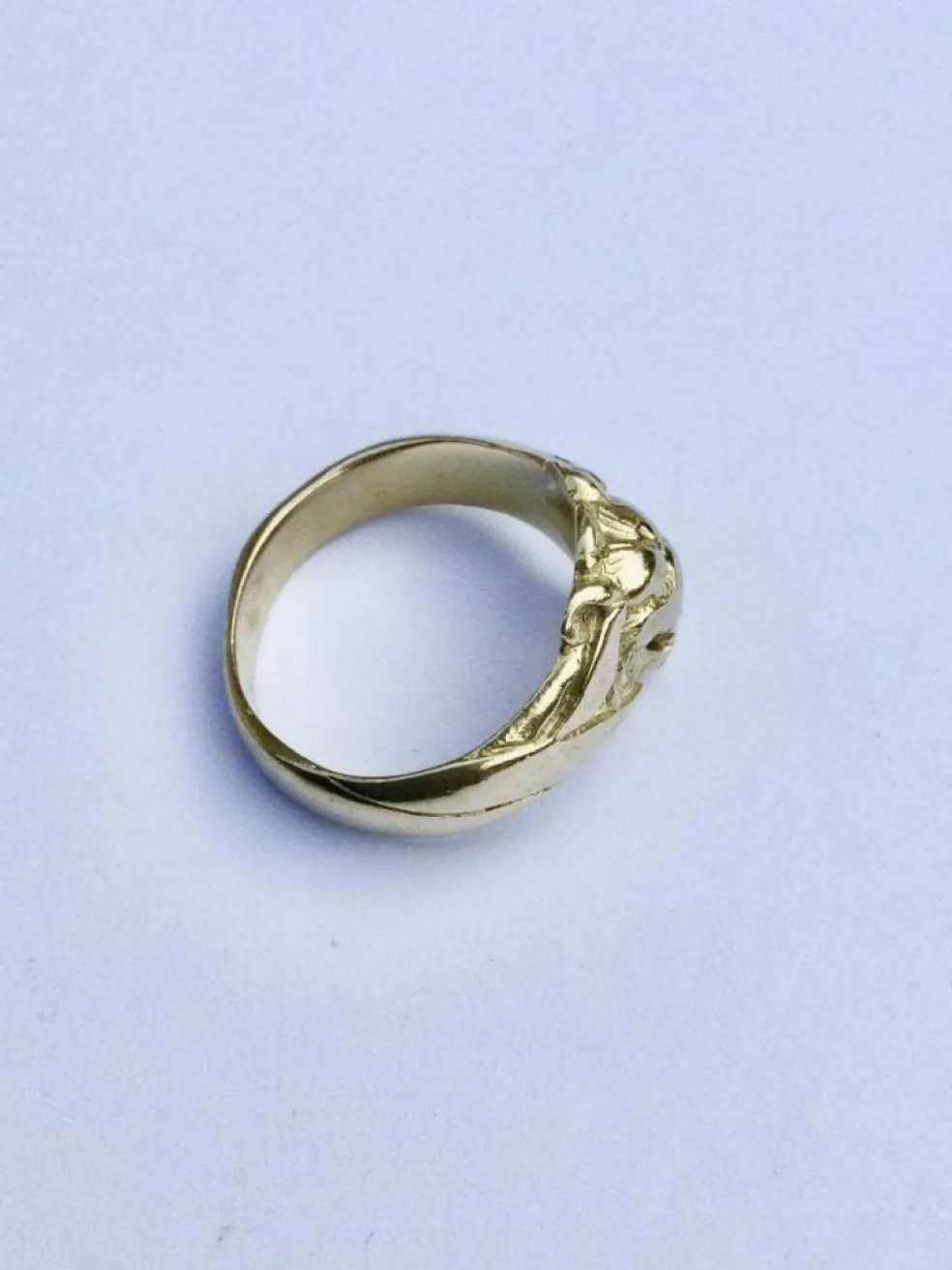 Bague Tête De Lion Diamant