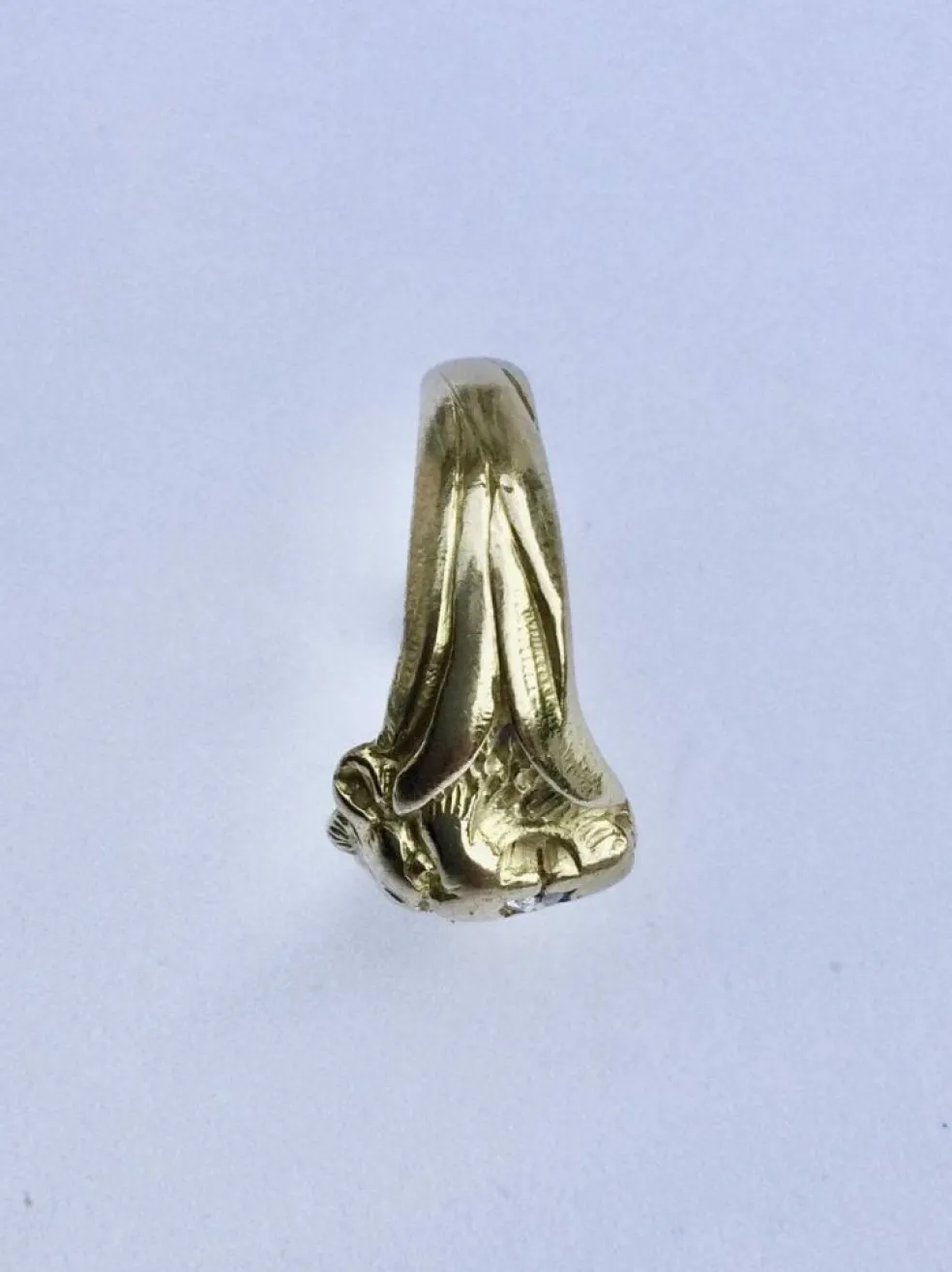 Bague Tête De Lion Diamant