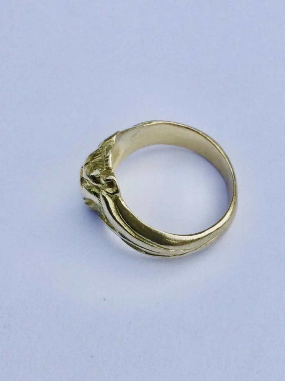 Bague Tête De Lion Diamant