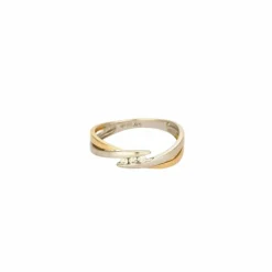 Bague Union 2 ors et diamants