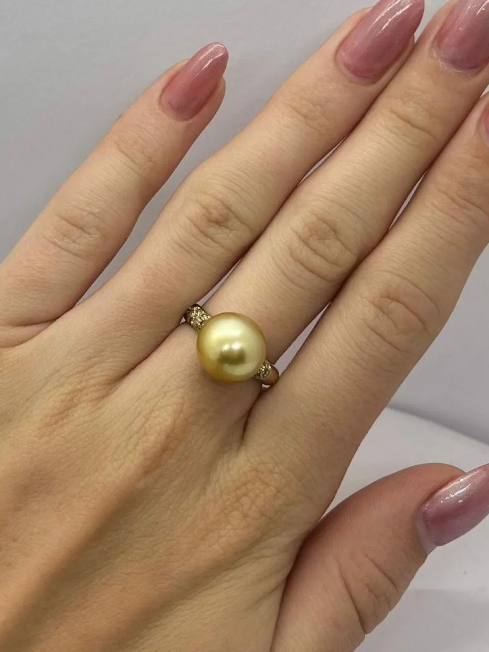 Bague Utopia perle et diamants