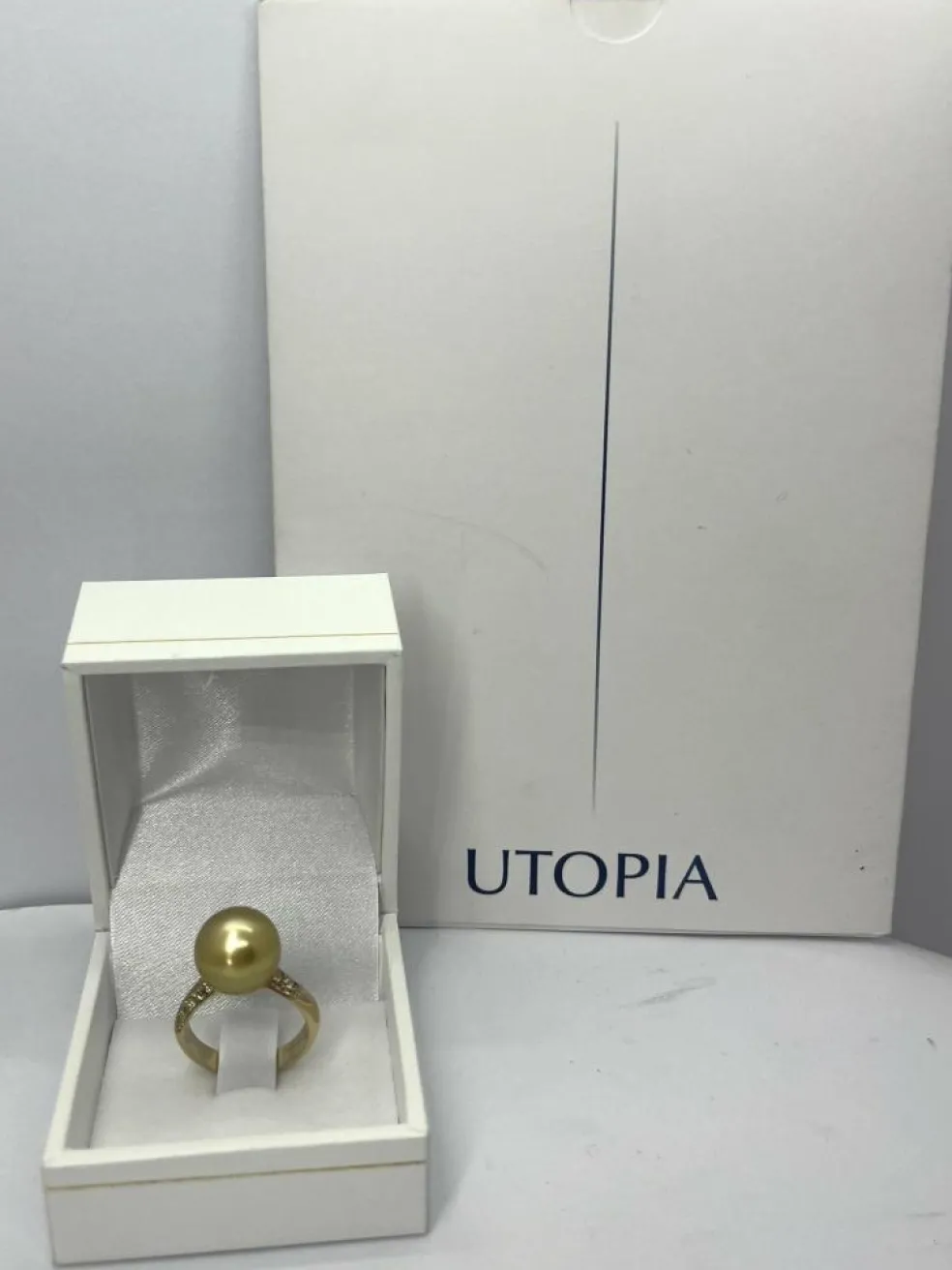 Bague Utopia perle et diamants