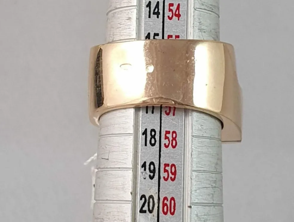 Bague "Vague" 2 Ors Rubis Diamants