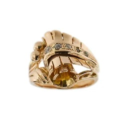 Bague vintage diamants
