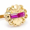 Bague Vintage Belle Époque 1920 deux ors diamants