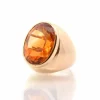 Bague vintage citrine 25cts