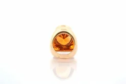 Bague vintage citrine 25cts
