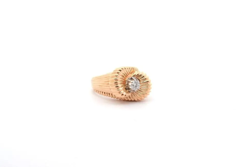 Bague vintage diamant en or 18k