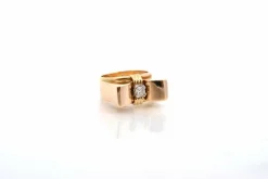 Bague vintage diamant en or 18k