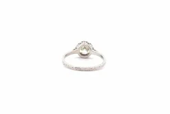 Bague vintage diamant en platine