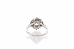 Bague vintage diamant en platine