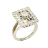 Bague vintage, diamant taille ancienne