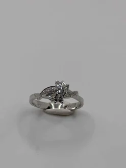 Bague vintage diamants