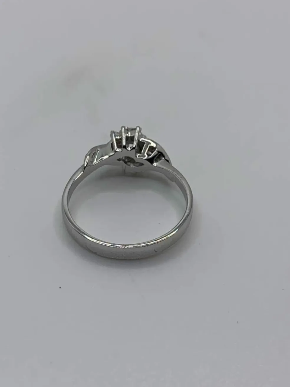 Bague vintage diamants