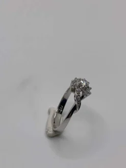 Bague vintage diamants