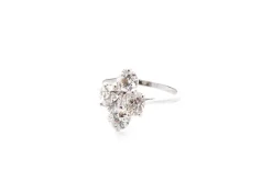 Bague vintage diamants en or 18k