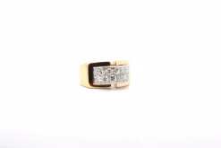 Bague vintage diamants en or 18k