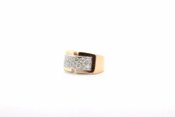 Bague vintage diamants en or 18k
