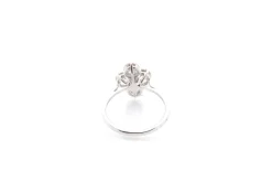 Bague vintage diamants en or 18k