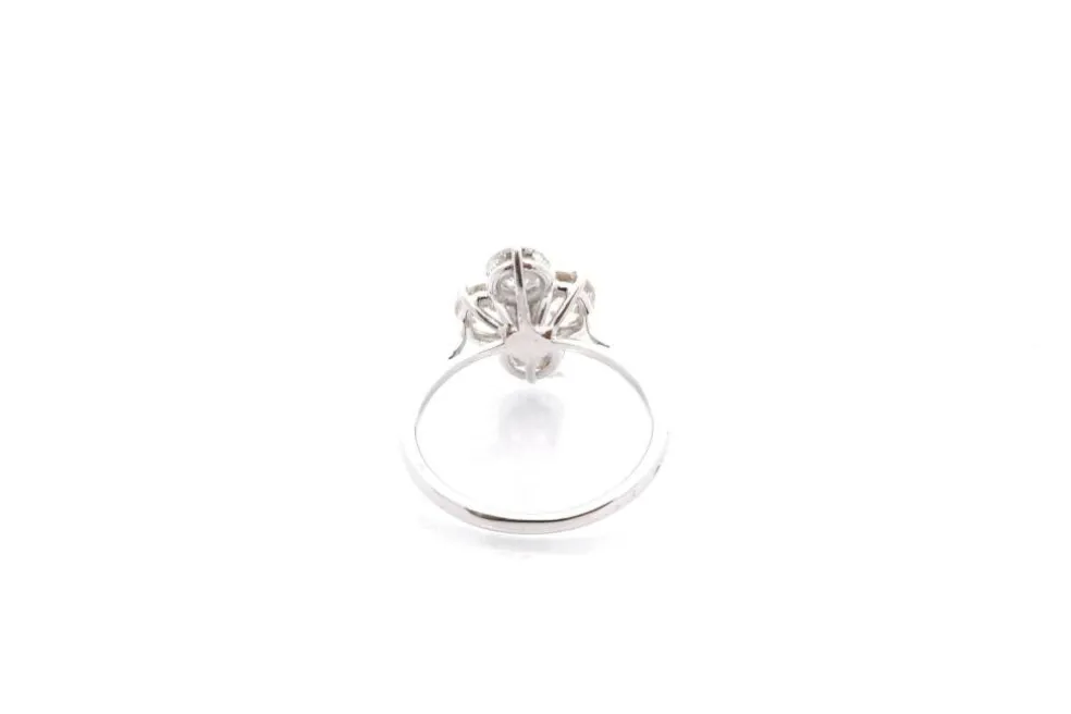 Bague vintage diamants en or 18k