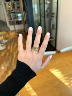 Bague vintage en diamant Tutti Frutti