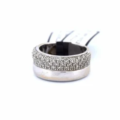 Bague vintage en or et diamants