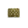 Bague vintage or jaune et diamants