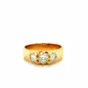 Bague Vintage Or jaune et Diamants - 1970