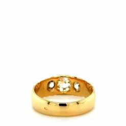 Bague Vintage Or jaune et Diamants - 1970