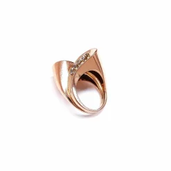 Bague vintage Toi et Moi or rose