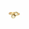 Bague "Vous & Moi" Or Jaune Diamants