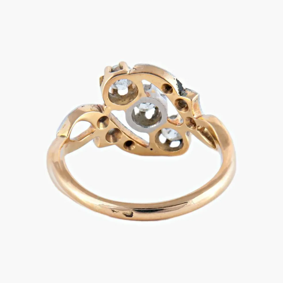 BAGUE "YOU" OR & DIAMANTS