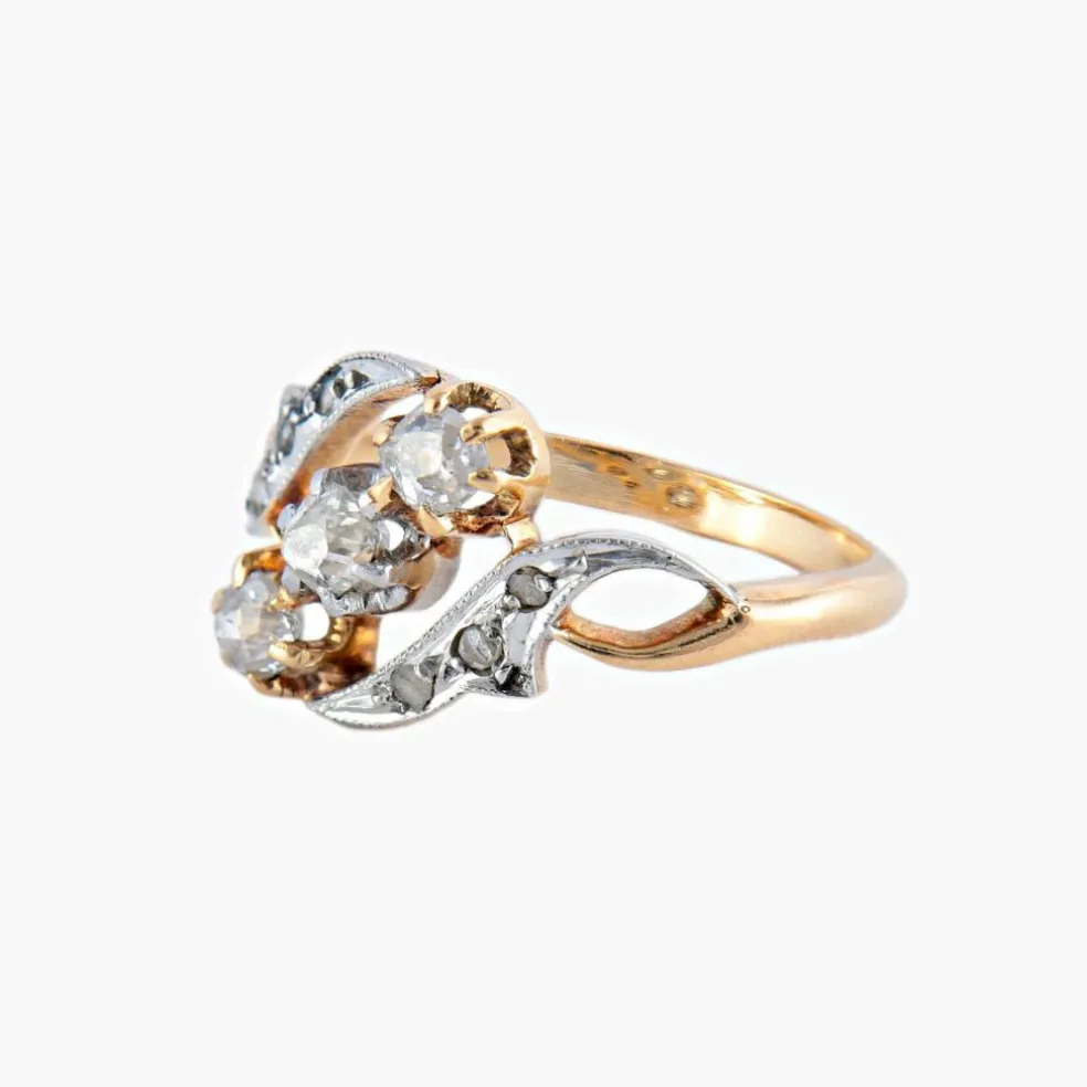 BAGUE "YOU" OR & DIAMANTS