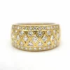 Bague ZIGY en or jaune et diamants