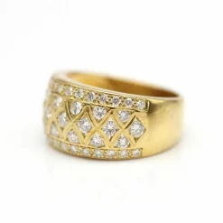 Bague ZIGY en or jaune et diamants