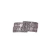 Bague Zigzag Or blanc et Diamants