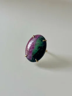 Bague Zoïsite
