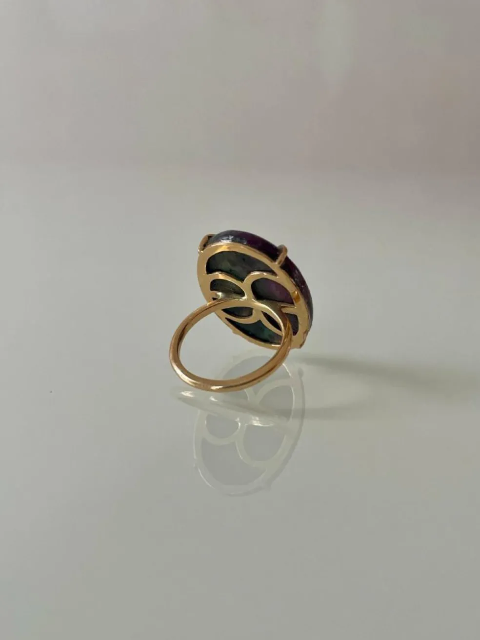 Bague Zoïsite