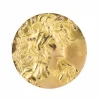 Becker - Broche art nouveau or et diamants taillés en rose