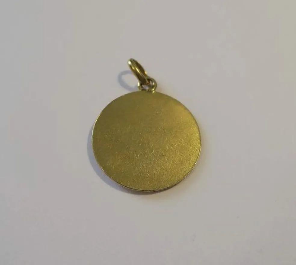 BECKER - importante médaille Saint Christophe