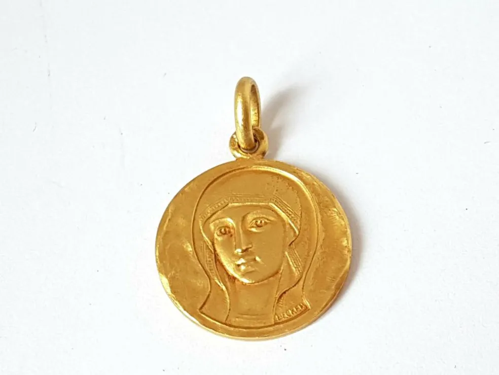 Becker Pendentif Médaille Or jaune