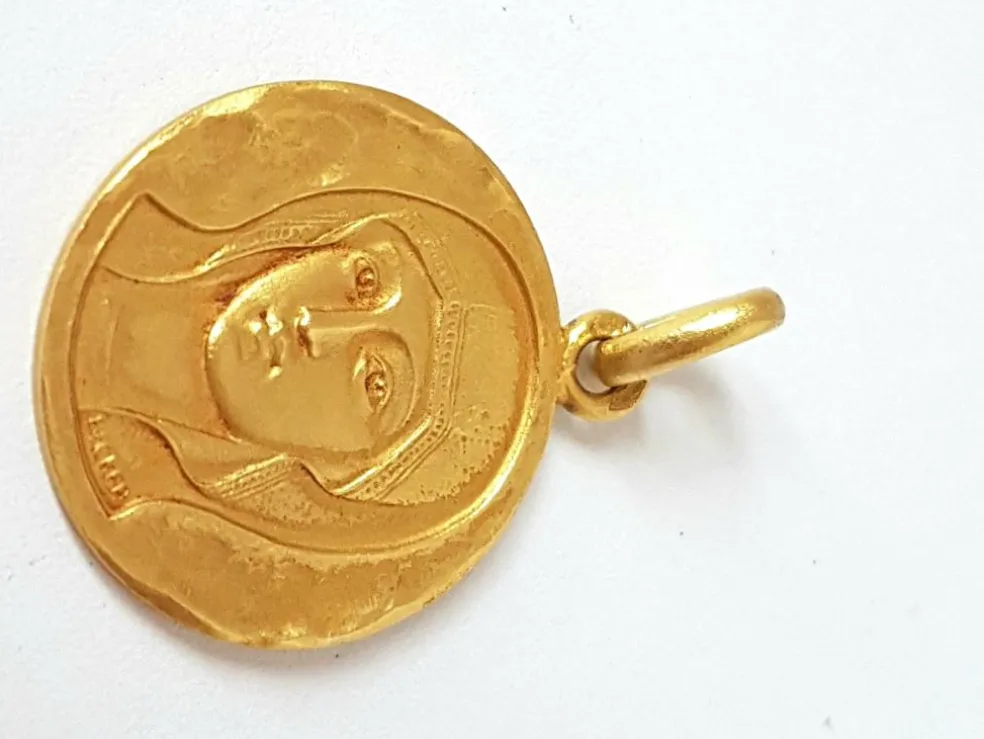 Becker Pendentif Médaille Or jaune