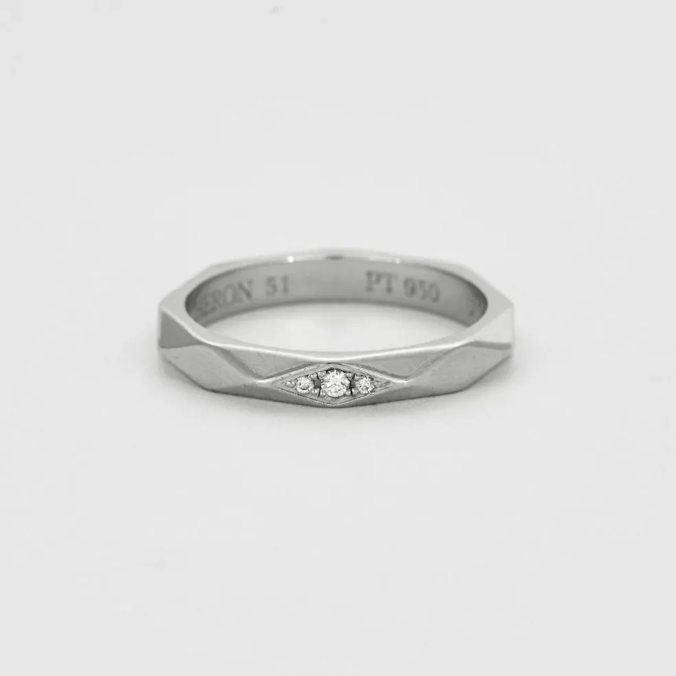 BOUCHERON - Alliance FACETTES en platine