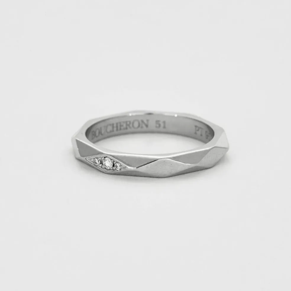 BOUCHERON - Alliance FACETTES en platine