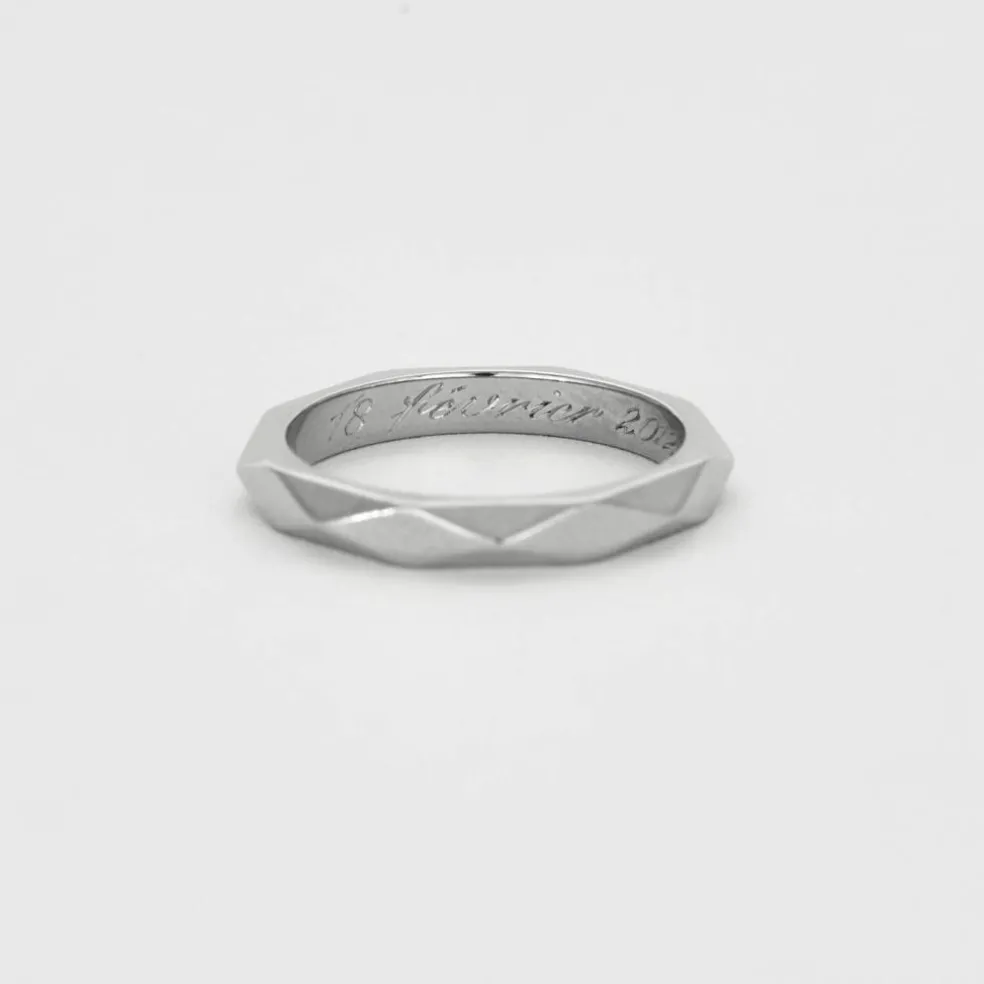 BOUCHERON - Alliance FACETTES en platine