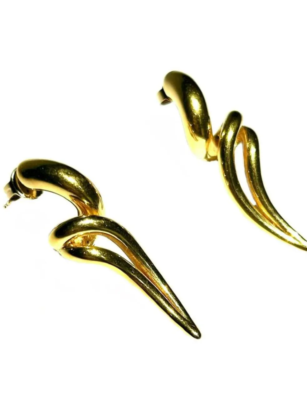 Boucle d'oreille en Or jaune 18K