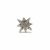 Boucle d'oreille flocon Diamants Or