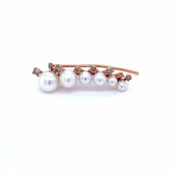 Boucle d'oreille Perle Diamant